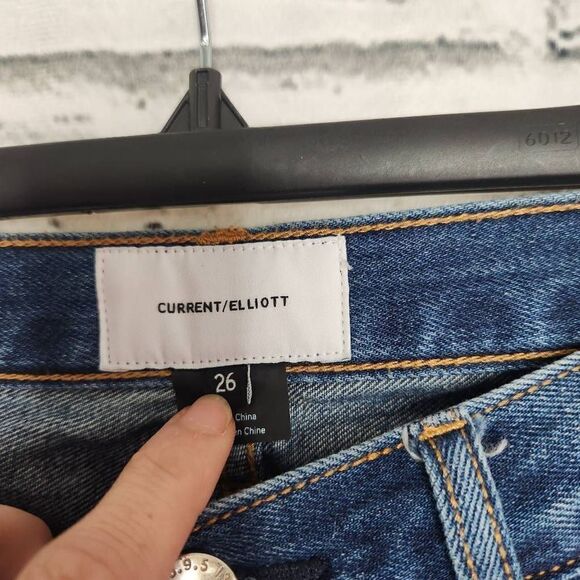 Current/Elliott The Original Straight Leg Jeans in Westry Womens Size 26 - Picture 10 of 12